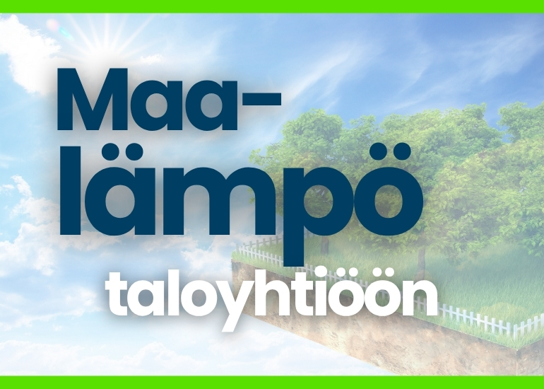 Maalämpö taloyhtiöön