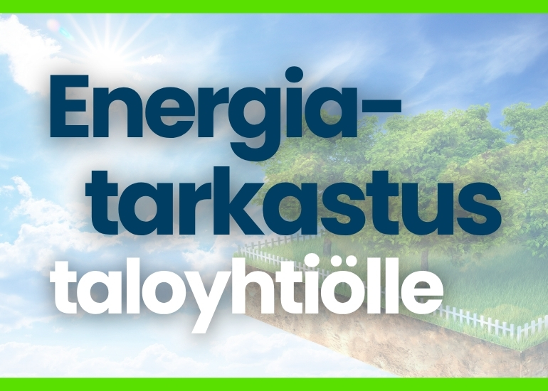 Energiatarkastus taloyhtiölle